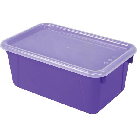 STOREX Storage Bin, Purple, 2 PK 62411U06C